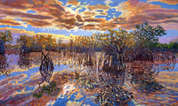 Everglades Sun; 36x60